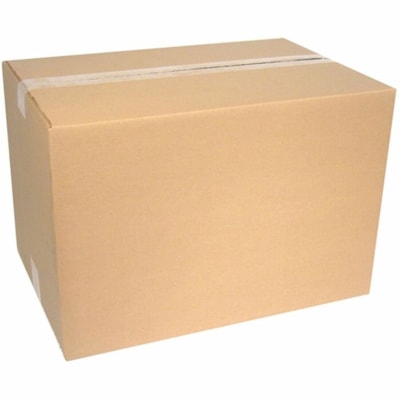 Crownhill Corrugated Shipping Boxes, Plain Brown Kraft, 48" x 24" x 12" - External Dimensions: 48" (1219.20 mm) Length x 24" (609.60 mm) Width x 12" (304.80 mm) Height - 32 ECT - Brown Kraft - For Shipping, Storage - Recycled  