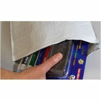 Polyair Xpak Mailer - Bubble/Shipping - #4 - 9 1/2" (241.30 mm) Width x 14 1/2" (368.30 mm) Length - Hot Melt Self-Seal - White - Poly, Polyethylene - 100 / Box 9.5" X 14.5" 