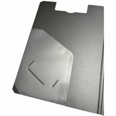 Grand & Toy Letter-size Clipboard Portfolio - 8 1/2" (215.90 mm) x 11" (279.40 mm) Sheet Size - Spring Clip - Polypropylene - Black - 1 / Unit 9.06"X 12.8" BLACK POLYPRPYLNE 
