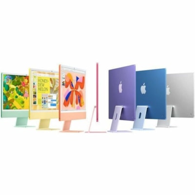 Apple iMac MWUG3LL/A All-in-One Computer - Apple M4 - 16 GB - 256 GB SSD - 24" 4.5K - Desktop - Pink - Apple M4 Chip - 4480 x 2520 - MacOS Sequoia - Apple Octa-core (8 Core) - English (US) Keyboard - IEEE 802.11ax - 143 W  4.5K DISPLAY: APPLE M4 CHIP W ITH 8-CORE CPU AND 8