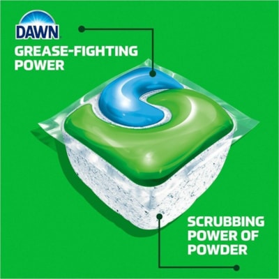 Cascade Complete ActionPacs Dishwashing Detergent - For Dish - Pod - Phosphate-free FRESH 48CT 