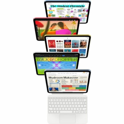Apple iPad (11th Generation) A3354 Tablet - 11" - 6 GB - 512 GB Storage - Pink - A16 Bionic Penta-core (5 Core) 3.40 GHz - 2360 x 1640 - In-plane Switching (IPS) Technology, Liquid Retina Display, True Tone Technology Display - 12 Megapixel Front Camera  SYST 