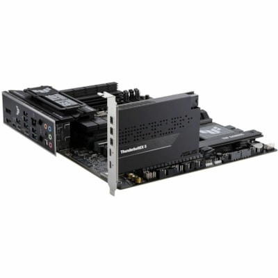 Asus ThunderboltEX 5 - PCI Express 4.0 x4 - 15 GB/s - Desktop, Keyboard, Mouse, Monitor - Plug-in Card - 3 USB Port(s) - 1 Thunderbolt Port(s) - 1 USB 2.0 Port(s) - PC  CARD 