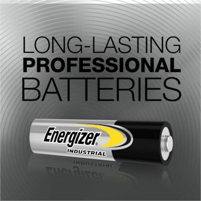 Energizer Industrial Battery - For Vending Machine, Office, Classroom, Electronics, Construction - AAA - 24 / Box NOT FOR RETAIL SALE 