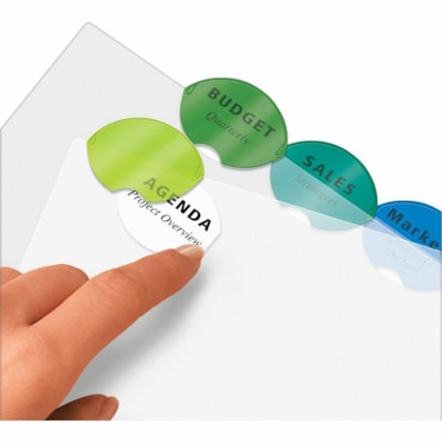 Avery - Diviseurs en plastique Edge insérables, 8 onglets, 1 jeu - 8 x Intercalaire(s) - 8 - 8 Onglet(s)/Ensemble - largeur de l'intercalaire 8,50 po (215,90 mm) x longueur de l'intercalaire 11 po (279,40 mm) - 3 TrouPerforé - Divider Translucide Plastique - Tab(s) Multicouleur Plastiq PLASTIQUE DURABLE  8 ONGLET SANS PVC  MULTICOULEUR