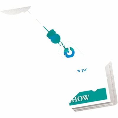 Avery® Horizontal Name Badge Holders, 3" x 4" - Support 3" (76.20 mm) x 4" (101.60 mm) Media - Landscape - Polyvinyl Chloride (PVC) - Clear - Reusable, Durable, Top Loading, Secure, Clip-on, Heavy Duty - 25 / Pack HORIZONTAL VINYL TOP LOAD 