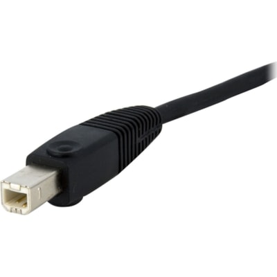 StarTech.com 6 ft 4-in-1 USB DVI KVM Switch Cable with Audio - Connect high resolution DVI video, USB, and audio all in one cable VM cable integrates dual link DVI video quality wi