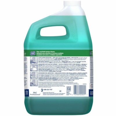 Spic and Span - Nettoyant multisurfaces 02001 - Pour Multisurface, Polyvalents - Concentré - Liquide - 3,70 L - Facile à utiliser, Antimicrobien, Non corrosif - Vert Bouteille - 1 Unité 3.78L 