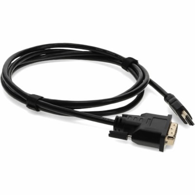 AddOn 6ft HDMI 1.3 Male to DVI-D Single Link (18+1 pin) Female Black Cable For Resolution Up to 1920x1200 (WUXGA) - 6 ft (1.83 m) DVI/HDMI Video Cable for Video Device - First End: 1 x HDMI 1.3 Digital Audio/Video - Male - Second End: 1 x 19-pin DVI-D (Single-Link) Digital Video - Female - Supports   CABL 