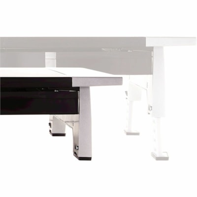 Fellowes Office Suites Monitor Riser - Up to 21" (533.40 mm) Screen Support - 80 lb (36287.39 g) Load Capacity - 4.19" (106.43 mm) Height x 19.88" (504.95 mm) Width x 14.06" (357.12 mm) Depth - Desktop - High Performance Steel (HPS) - Black, Silver MONITOR RISER 