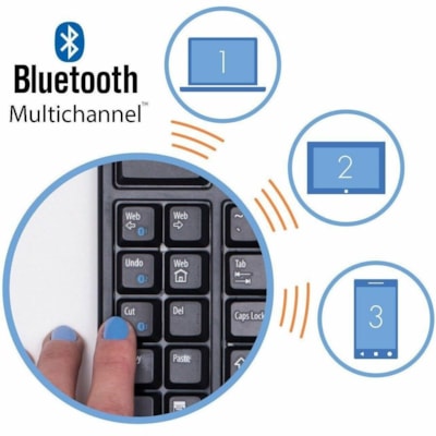 Kinesis Freestyle2 Blue for Mac Bluetooth - Wireless Connectivity - Bluetooth - 30 ft (9144 mm) - Mac OS X 10.4 Tiger, Windows, iOS - English - QWERTY Layout - iMac, MacBook, iPad, iPhone - PC, Mac - Membrane/Rubber Dome Keyswitch - Proprietary Battery Size Battery Size Supported hannel Bluetooth Split Adjusta ble Separated Keyboa