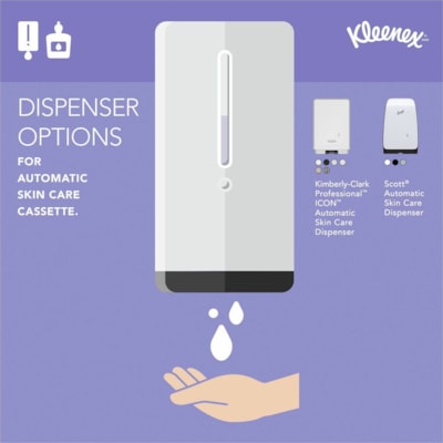 Kleenex® Ultra Hand Sanitizer Foam - 1.20 L - Bacteria Remover - Hand, Skin - Moisturizing - Clear - Dye-free, Quick Drying, Non-sticky, Fragrance-free - 2 / Carton ELECTRONIC CASSETTE  2/CTN 