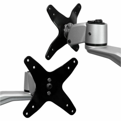 StarTech.com Desk Mount Dual Monitor Arm, Full Motion, Premium Dual Monitor Mount for up to 30"(19.8lb/9kg) VESA Mount Monitors, Tool-less - Save space and work in comfort with this premium desk mount dual monitor arm - Mount two displays up to 30" horizontally or displays up to 24" vertically - Ful  MNT 