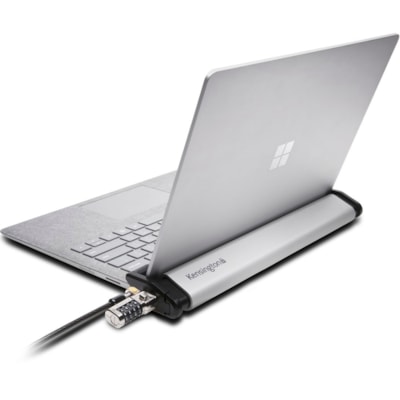 Kensington MicroSaver 2.0 Laptop Locking Station - for Security, Notebook - Brushed Aluminum - 1 Each NON-INVASIVE LOCKING DEVICE LAPTOPS/CHROME BOOKS 11 -15.6