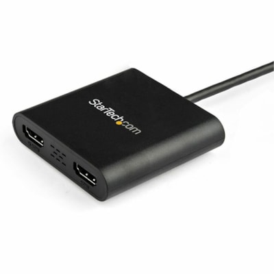 StarTech.com USB 3.0 to Dual HDMI Adapter, USB to 2x HDMI Monitor Converter for Windows (no support for macOS/ChromeOS/Linux) - TAA - Windows only; No support for macOS, ChromeOS or Linux - Works w/ Windows X86/X64/ARM (Intel, AMD, Snapdragon X Copilot+ PC) - Connect your computer to 2x HDMI monitor  