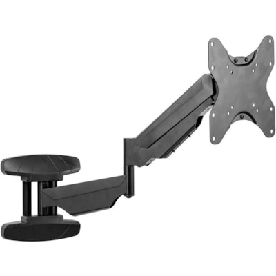 Fellowes - Fixation murale pour Moniteur, Téléviseur - Noir - 1 Écran(s) supportés - 42 po Support d'écran - 66 lb (29937,10 g) Capacité de charge - 1 chaque LIFT RANGE OF 11". GAS SPRING HOLDS 42"/66LB MONITOR
