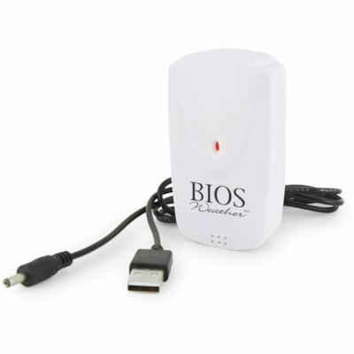 BIOS Medical Weather Cube - 22°F (-30°C) to 140°F (60°C) - Date & Time, Alarm - For Indoor/Outdoor 12/24 HOUR CLOCK 