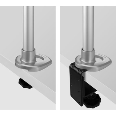 ViewSonic Spring-Loaded Dual Monitor Mounting Arm for Two Monitors up to 27" Each - 2 Display(s) Supported - 27" Screen Support - 30.86 lb (13997.86 g) Load Capacity - 75 x 75, 100 x 100 - VESA Mount Compatible onitor Mounting Arm  Full adju stability provides f
