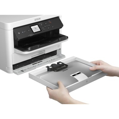 Imprimante à jet d'encre WorkForce Pro WF-M5299 Bureau - Monochrome Epson - 24 ppm Mono - 4800 x 1200 dpi Impression - Automatique Recto/Verso - 250 Feuilles Entrée - Ethernet - Réseau sans-fil - Impression papier ordinaire - USB  