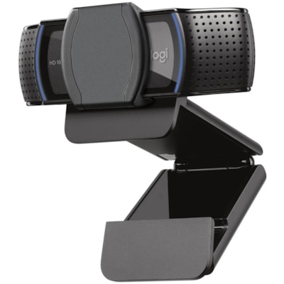 Logitech C920S Webcam - 2.1 Megapixel - 30 fps - USB 3.1 - 1 Each - 1920 x 1080 Video - Auto-focus - 78° Angle - 1.2x Digital Zoom - Microphone - For Notebook, Monitor  
