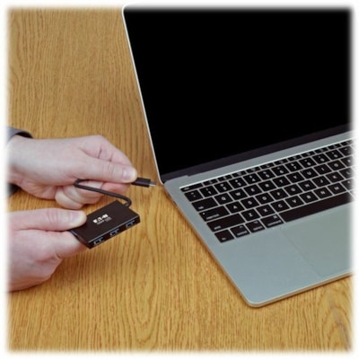 Tripp Lite series U460-004-4A-AL USB 3.1 C Hub, 5 Gbps, Aluminum Housing - USB Type C - External - 4 USB Port(s) - 4 USB 3.1 Port(s) - PC, ChromeOS, Mac PACT USB 3.1 ALUMINUM 