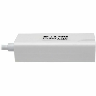 Tripp Lite series Gigabit Ethernet Card - Thunderbolt 3 - 1 Port(s) - 1 - Twisted Pair - 10/100/1000Base-T - Portable abit Network Adapter with Righ t Angle USB-C  Thund
