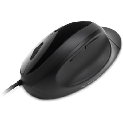 Kensington Pro Fit Ergo Wired Mouse - Cable - Black - USB - 3200 dpi - 5 Button(s)  WRLS 