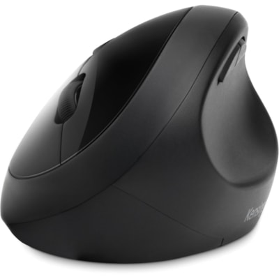 Kensington Pro Fit Ergo Wireless Mouse-Black - Wireless - Bluetooth/Radio Frequency - 2.40 GHz - Black - USB - 1600 dpi - 5 Button(s)  WRLS 