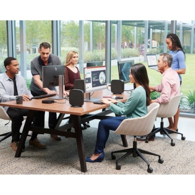 HP t640 Thin Client Ryzen R1505G Dual-core (2 Core) 2.40 GHz  - 4 GB RAM DDR4 SDRAM - 16 GB Flash Radeon Vega 3 Graphics - Gigabit Ethernet - HP ThinPro - IEEE 802.11ac - DisplayPort - VGA - Network (RJ-45) - 7 Total USB Port(s) - 2 USB 2.0 Port(s) - USB Type-C - 45 W  