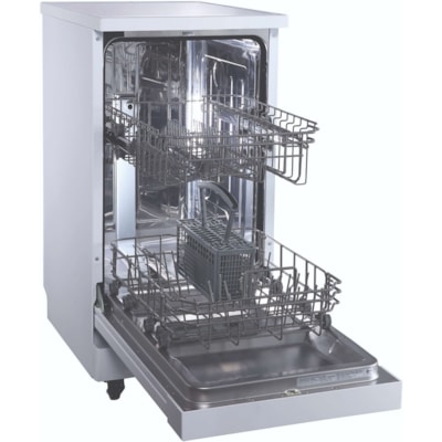 Danby 18" Portable Dishwasher - 18" (457.20 mm) - Portable - 8 Place Settings - 13.20 L Capacity - 4 Programmes - 52 dB - White  