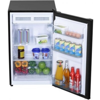 Danby Diplomat 4.4 cu. ft. Compact Refrigerator - 124.59 L - Manual Defrost - Reversible - 124.59 L Net Refrigerator Capacity - Black 124 L COMPACT REFRIGERATOR ENERGY STAR COMPLIANT