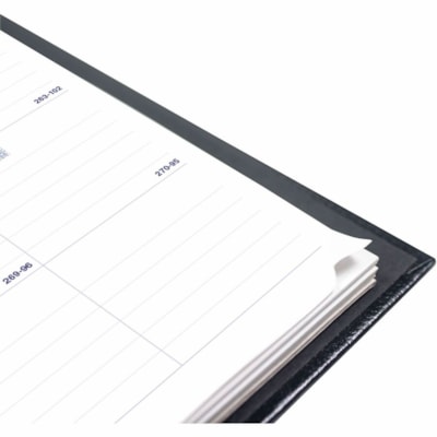 Blueline 2026 MiracleBind CoilPro 16-Month Monthly Planner - September to December - 11" x 9-1/16" - Black - Bilingual - 16 Month - September 2025 to December 2026 - 1 Month Double Page Layout - 9 1/16" (230.12 mm) x 11" (279.40 mm) Sheet Size - Twin Wire - Black - Paper - Note Page, Repositionable,  
