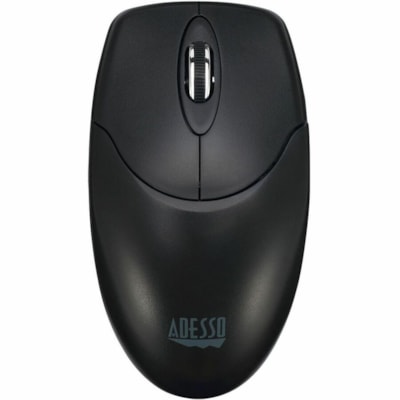 Adesso Antimicrobial Wireless Desktop Keyboard and Mouse - USB Membrane Wireless RF 2.40 GHz Keyboard - French - USB Wireless RF Mouse - Optical - 1200 dpi - Scroll Wheel - Media Player, Volume Down, Volume Up, Mute, Play/Pause, Previous Track, Next Track, Stop, My Computer, Search, Calculator, ...  keyboard & mouse combo French Canadian
