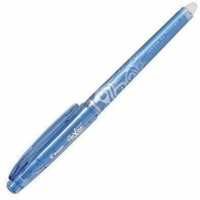 FriXion Gel Pen - 0.5 mm (0.02") Extra Fine Needle Pen Point - Refillable - Pink, Purple, Turquoise, Lime Green Ink - Gel-based - Turquoise, Purple, Pink, Lime Green Barrel - Rubber Tip - 4 / Pack ERASABLE ROLLING BALL 0.5MM WRITE-ERASE-REWRITE