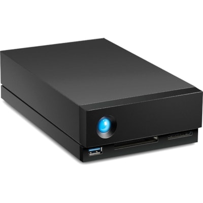 LaCie 1big STHS10000800 10 TB Desktop Hard Drive - External - Desktop PC, Notebook Device Supported - Thunderbolt 3, USB 3.0 - 7200rpm - 5 Year Warranty - Retail ERBOLT 3 + USB-C 