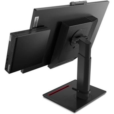 Lenovo ThinkCentre M75q Gen 2 11JJ000GCA Desktop Computer - AMD Ryzen 3 4350GE - 4 GB - 1 TB HDD - Tiny - Raven Black - Windows 10 Pro 64-bit - French Keyboard - IEEE 802.11ac - 65 W B 1X1TB FR 