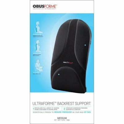 ObusForme UltraForme Backrest - Polycarbonate (PC) SUPPORT MEDIUM 