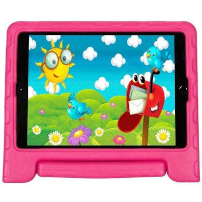 Targus Kids THD51208GL Carrying Case (Folio) for 10.2" to 10.5" Apple iPad (8th Generation), iPad Air, iPad Pro, iPad (7th Generation), iPad (9th Generation) Tablet - Pink - Drop Resistant, Bump Resistant, Wear Resistant, Damage Resistant - EVA Foam Body - Handle - 11" (279.40 mm) Height x 0.75" (19  