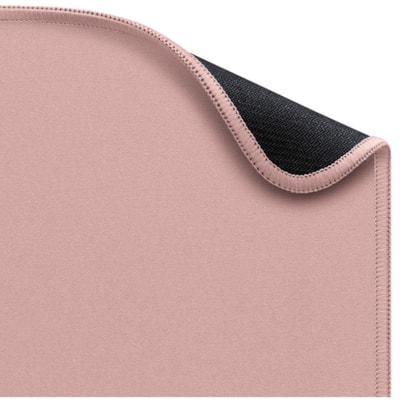 Logitech Studio Series Mouse Pad - 7.87" (199.90 mm) Height x 9.06" (230.12 mm) Width - Dark Rose - Natural Rubber, Nylon - Anti-slip, Anti-fray, Spill Resistant ANTI - SLIP 