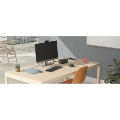 Logitech Logi Dock Docking Station - for Desktop PC, Tablet, Smartphone - 100 W - USB Type C - 2 Displays Supported - 4K - 3840 x 2160 - 5 x USB Ports - 3 x USB 3.1 Type-C Ports - 2 x USB Type-A Ports - USB Type-A - 4 x USB Type-C Ports - USB Type-C - 1 x HDMI Ports - HDMI - 1 x DisplayPorts - Displ  