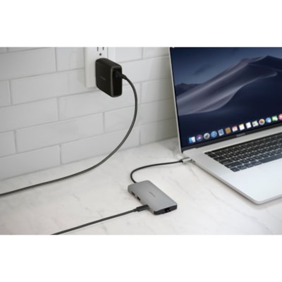 Kensington 100W USB-C GaN Power Adapter - 100 W - Black - 1 100W 