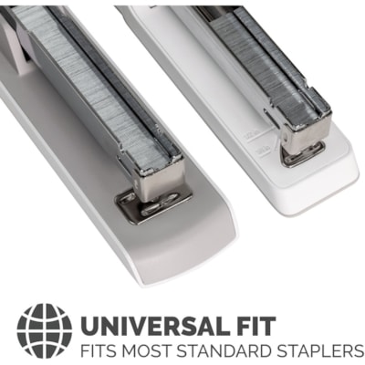 Fellowes ¼" Full Strip of Staples 5000pk - 1/4" - for Paper - Silver - 1 Each 5000PK 
