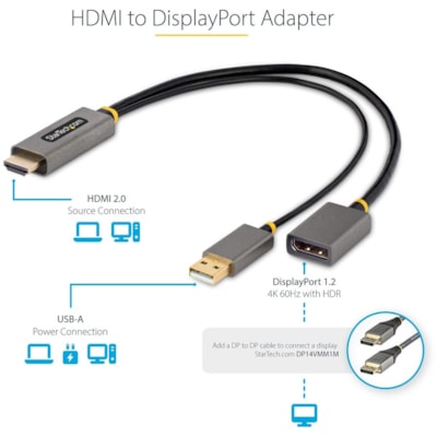 Adaptateur vidéo - 1 StarTech.com - 1  ADAP 