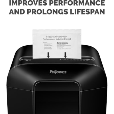 Fellowes Powershred Performance+ Lubricant Sheets - Dust Retention - White WHITE LUBRICANT SHEETS 