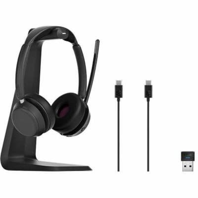 EPOS IMPACT 1061 Headset - Stereo - Wireless - Bluetooth - On-ear - Binaural - Circumaural - Noise Canceling H ANC. W STAND 