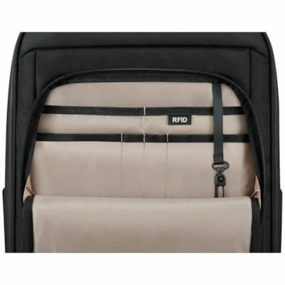 Lenovo Professional Carrying Case (Backpack) for 16" Notebook, Accessories - Black - Water Resistant, Wear Resistant, Tear Resistant - Recycled Polyethylene Terephthalate (R-PET) Exterior Material - Shoulder Strap - 1.18" (29.97 mm) Height x 14.45" (367.03 mm) Width x 10.47" (265.94 mm) Depth O 