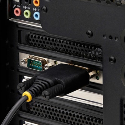 StarTech.com 2-Port Serial PCIe Card, Dual-Port RS232/RS422/RS485 Card, 16C1050 UART, ESD Protection, Windows/Linux, TAA-Compliant - 2-Port PCIe Serial Card features on-board DIP switches allowing each DB9 port to operate in RS-232/RS-422/RS-485 independently; Jumpers provide the option of 12V/5V/RI  CTLR 