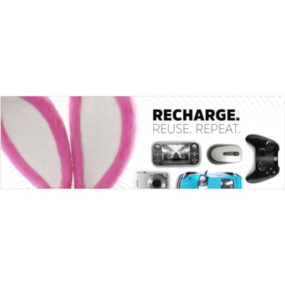 Energizer Recharge Universal Rechargeable C Batteries - For General Purpose - Battery Rechargeable - C - 2500 mAh - 1.2 V DC - 2 / Pack FED GOV'T 