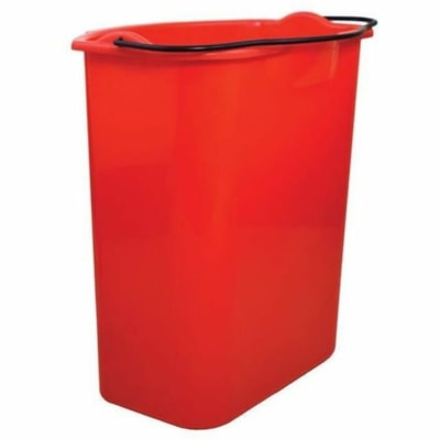 Globe 35 Qt Downpress Dual Bucket System - 35 Qt / Yellow - 33.12 L - Dual Bucket, Heavy Duty - 38" (965.20 mm) x 28" (711.20 mm) - Yellow - 1 Each INCLUDES DIRTY WATER BUCKET YELLOW