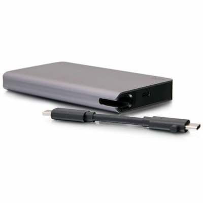 C2G - Station d'accueil C2G54457 - pour Ordinateur portable, Tablette PC - Capacité de chargement - USB Type C - 4K @30Hz, 4K, Full HD - 3840 x 2160, 1920 x 1080 - 4 x Ports USB - 2 x USB 3.0 - 2 x Ports USB Type-A - USB Type-A - 2 x Ports USB Type-C - USB Type-C - 1 x Ports RJ-45 - Ré ck With HDMI  2x USB-A  Ethern et  and USB-C Power